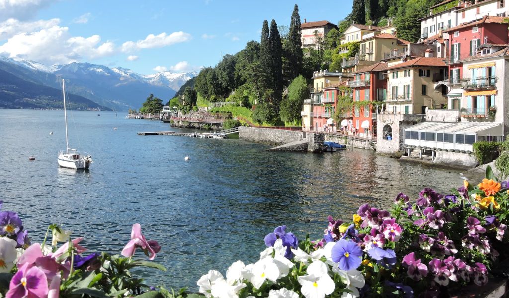 A view of beautiful Lake Como.