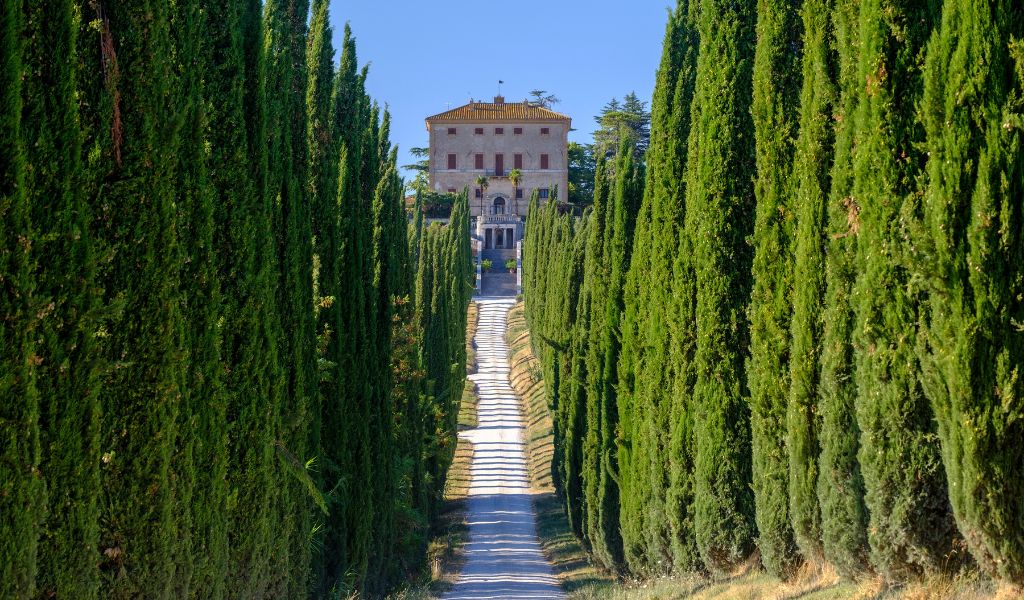 A luxury villa in Umbria, Italy